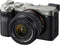 Sony α 7C, 24,2 MP, 6000 x 4000 Pixel, CMOS, 4K Ultra HD, Touchscreen, Schwarz, Silber
