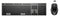 HP 725 Kombo mit wiederaufladbarer kabelloser Tastatur und Maus für mehrere Geräte, Volle Größe (100%), Kabellos, RF Wireless + Bluetooth, Scherenschalter, Schwarz, Maus enthalten