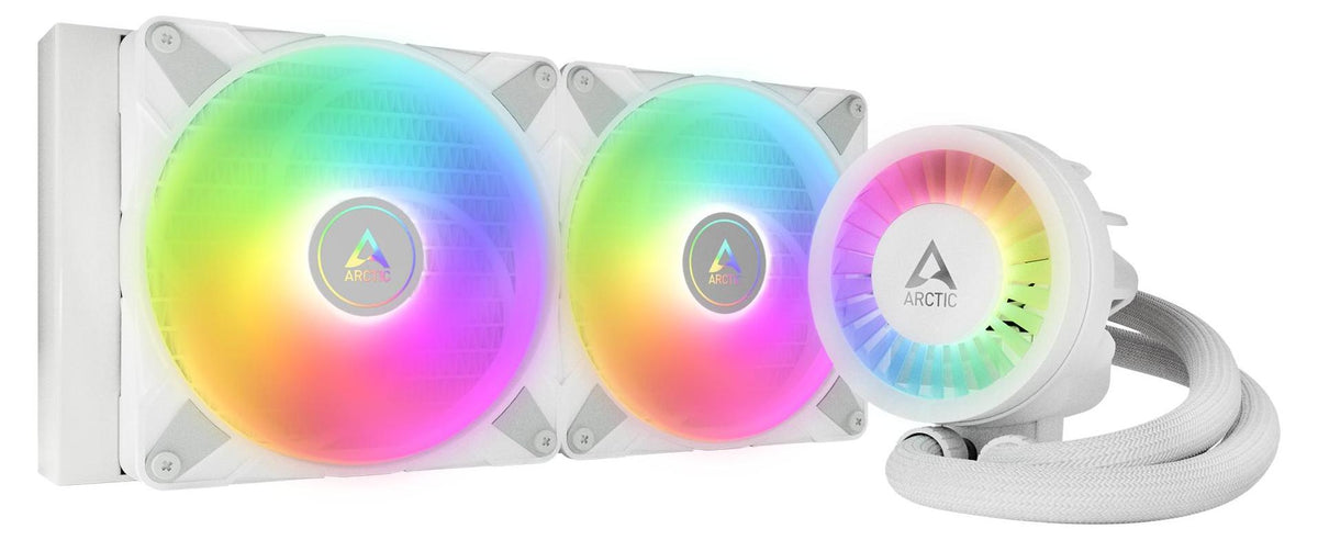ARCTIC Liquid Freezer III 280 A-RGB - Multikompatibler All-in-One CPU-Wasserkühler mit A-RGB, All-in-One-Flüssigkeitskühler, 14 cm, 117,06 m³/h, Weiß
