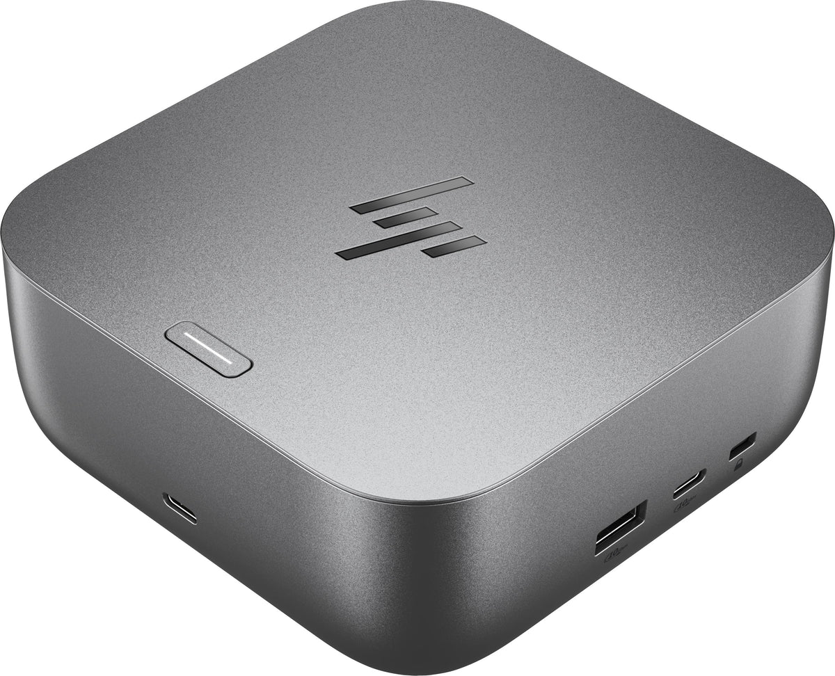 HP Thunderbolt 4 Ultra 180 W G6 Dockingstation, Kabelgebunden, Thunderbolt 4, 180 W, 10,100,1000,2500 Mbit/s, Grau, 8K Ultra HD