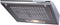 Amica UH 17052-3 E, Unterbauhaube, 50 cm, Edelstahlfront, max. Gebläseleistung 173 m³h,