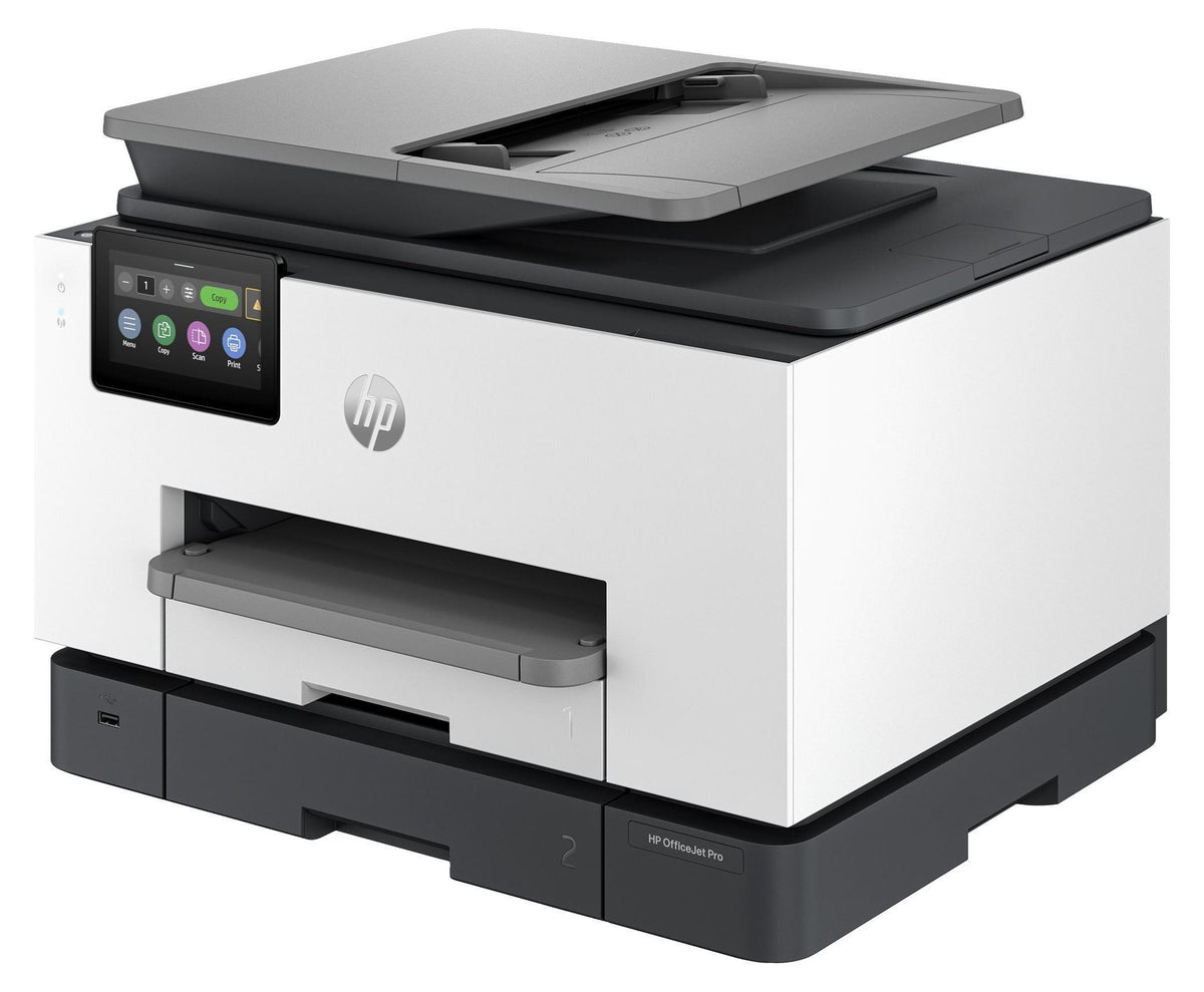 HP OfficeJet Pro 9132e Wireless All-in-One Farbe Drucker, Instant Ink; Beidseitiger Druck, Thermal Inkjet, Farbdruck, 4800 x 1200 DPI, A4, Direktdruck, Grau