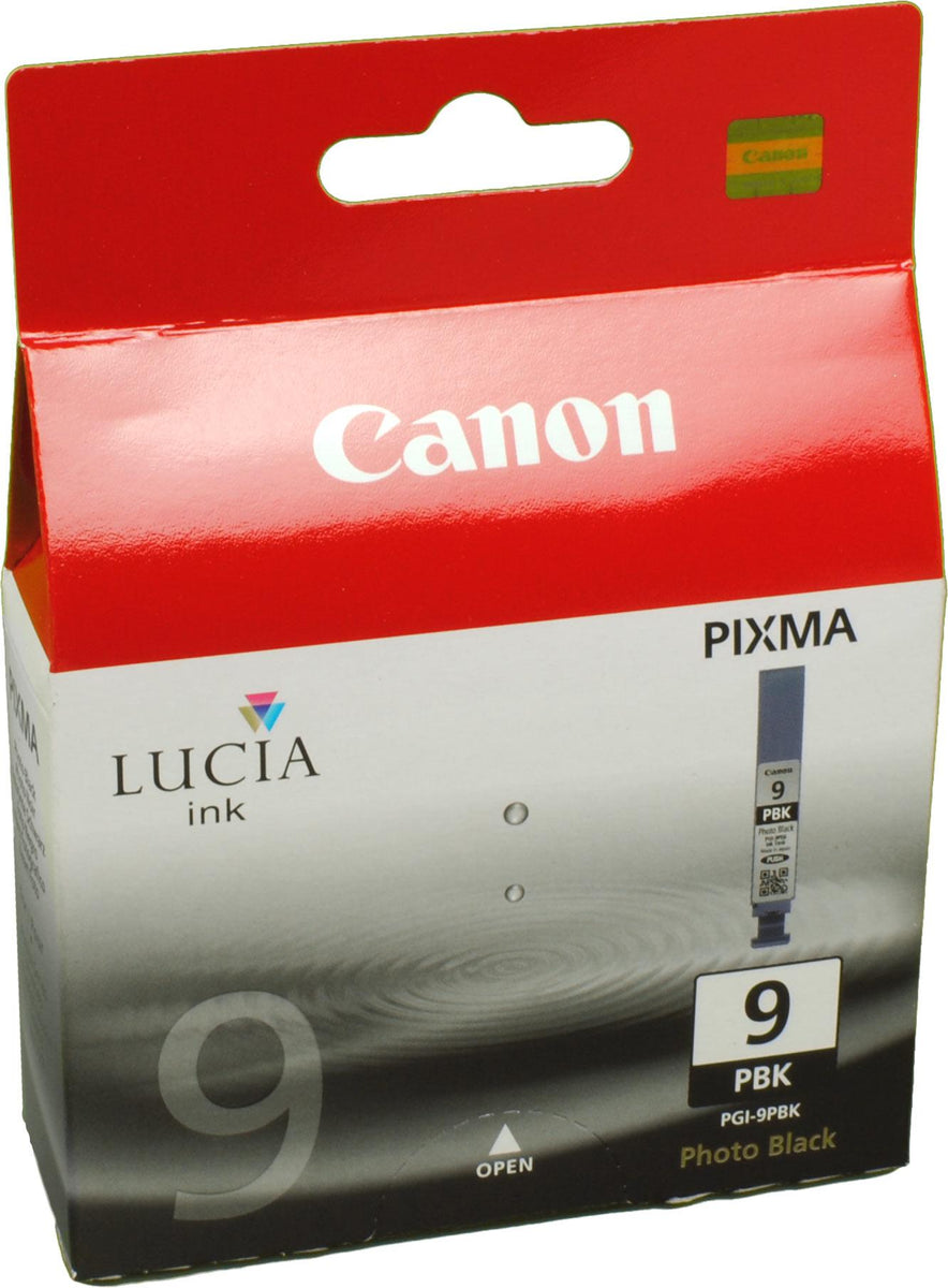 Canon PGI-9PBK Tinte Foto-Schwarz, Schwarz, Tinte auf Pigmentbasis, 1 Stück(e), 660 Seiten