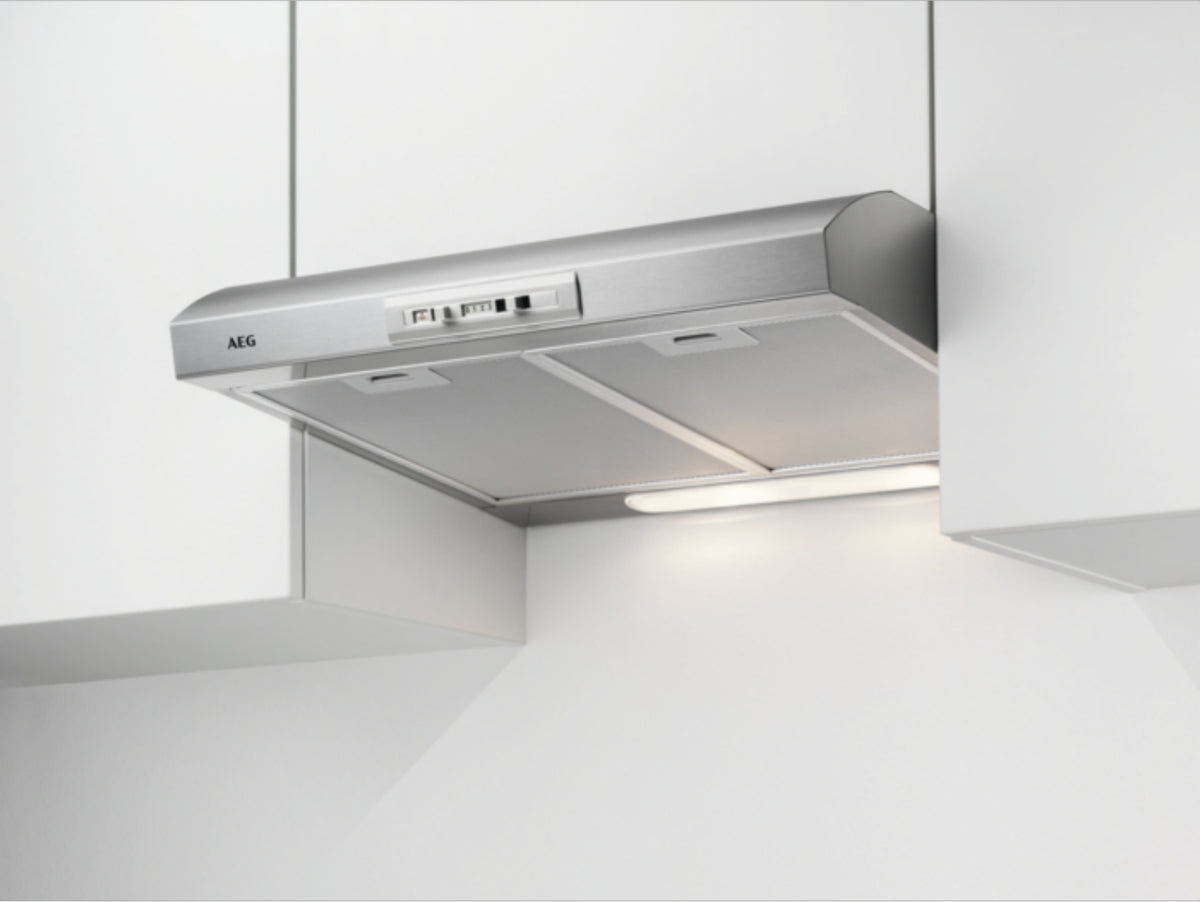 AEG DUB1611M, 240 m³/h, Abluft/Umluft, E, D, D, 67 dB