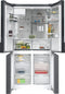 Siemens iQ500 KF96DAXEA, Freistehend, Amerikanische Tür, Schwarz, Edelstahl, 2 Tür(en), An Tür, 574 l
