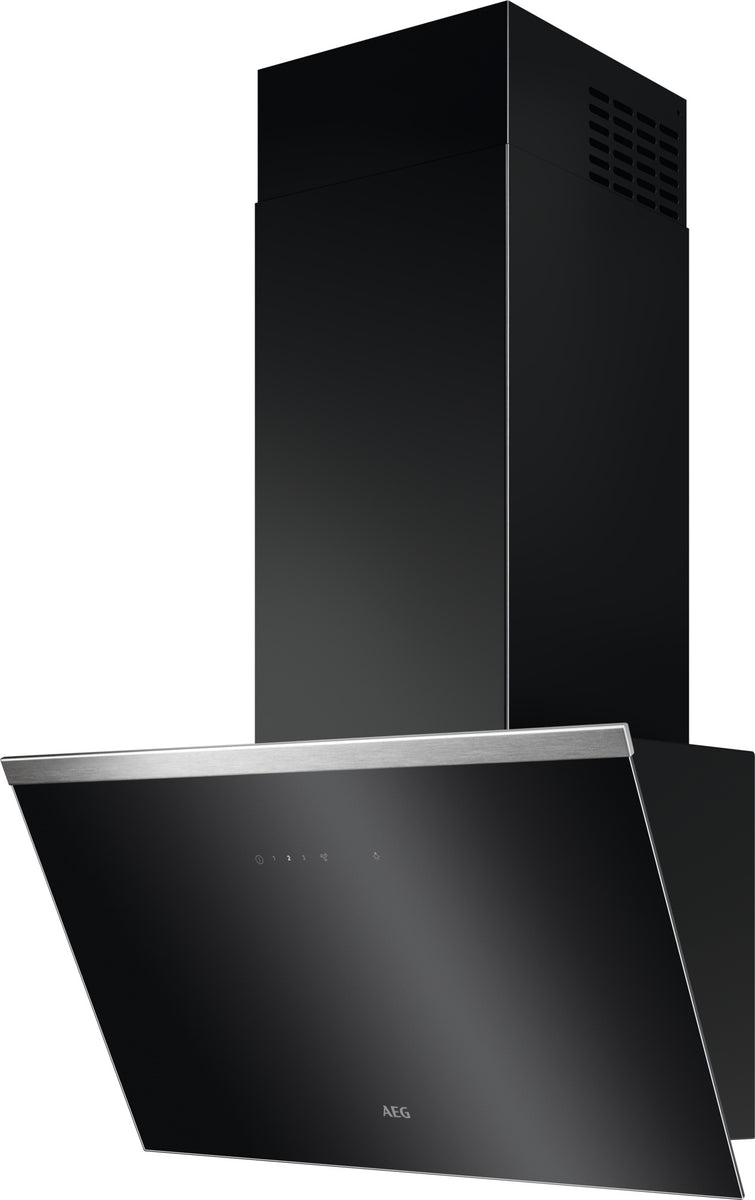 AEG 6000 Hob2Hood® / Wandhaube / 60 cm / Schwarz DVE5661HB Schwarz