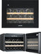 Wolkenstein EWTS64-28ED, Weinkühler mit Kompressor, Integriert, 28 Flasche(n), G, Innenbeleuchtung, Schwarz