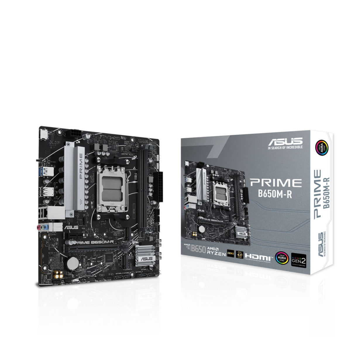 Asus 90Mb1H30-M0Eay0 Prime B650M-R//Am5,B650,Usb 5Gbps,Aura,Mb