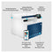 HP Color LaserJet Pro MFP 4302fdn Drucker, Laser, Farbdruck, 600 x 600 DPI, A4, Direktdruck, Blau, Weiß
