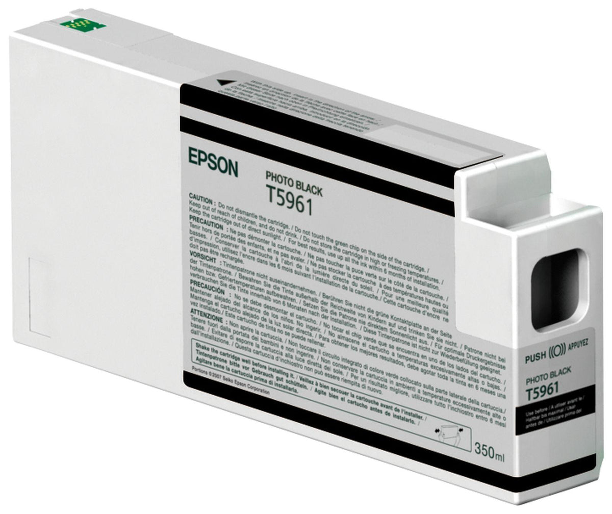 Epson Singlepack Photo Black T596100 UltraChrome HDR, 350 ml, Schwarz, Tinte auf Farbstoffbasis, 350 ml, 1 Stück(e), Einzelpackung