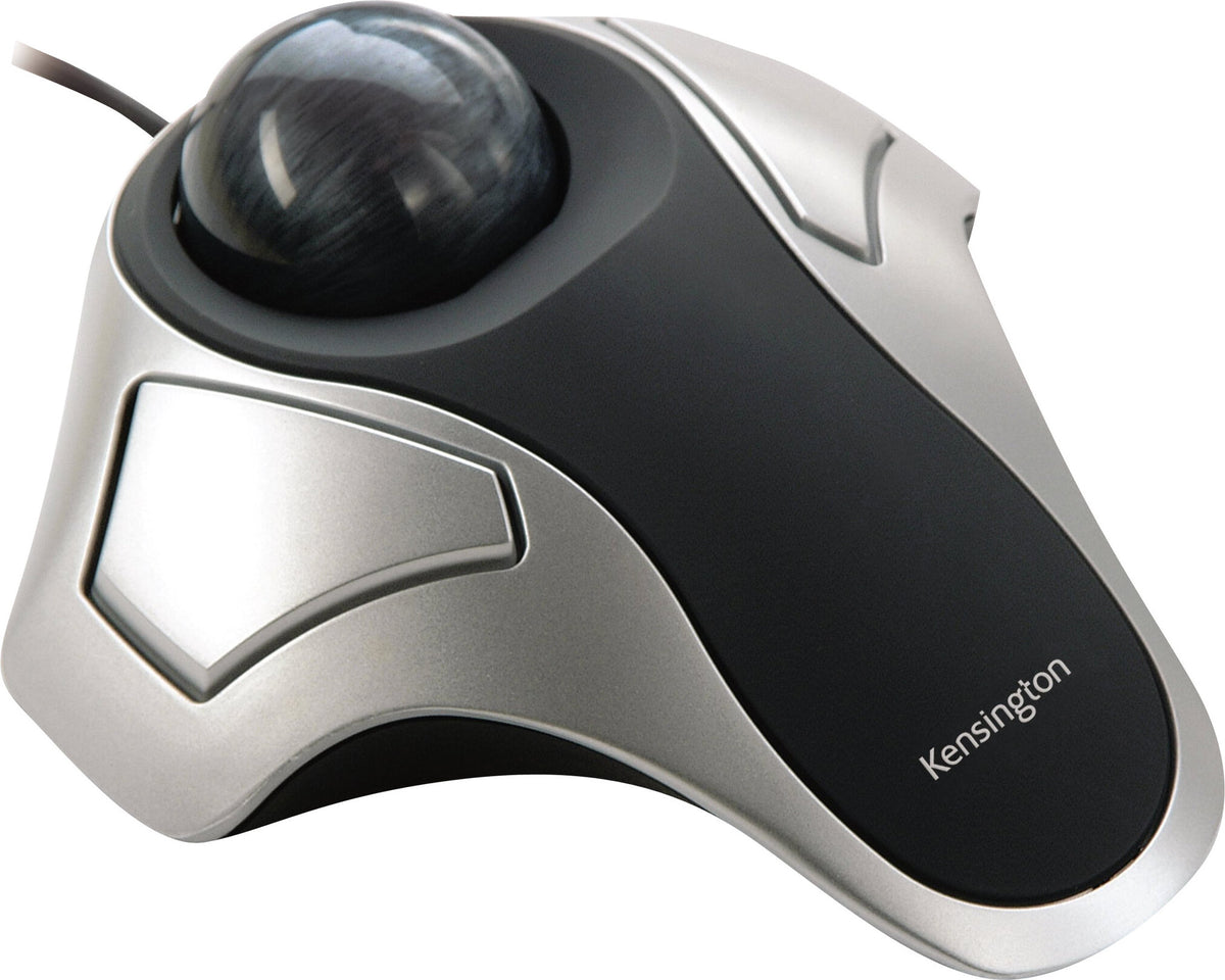 Kensington Orbit-Trackball optisch, Beidhändig, Optisch, Silber