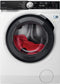 AEG LWR8E80610, Frontlader, Freistehend, Weiß, Links, Drehregler, Berührung, LED
