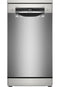Bosch Serie 4 SPS4HMI13E, Freistehend, Single (45 cm breit), Edelstahl, Edelstahl, Tasten, 1,75 m