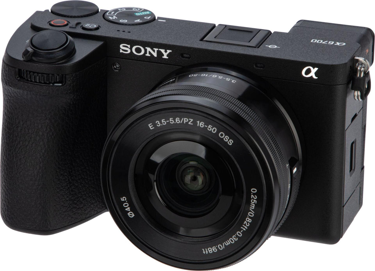 Sony α α6700, 27 MP, 6192 x 4128 Pixel, Exmor R CMOS, 4K Ultra HD, Touchscreen, Schwarz