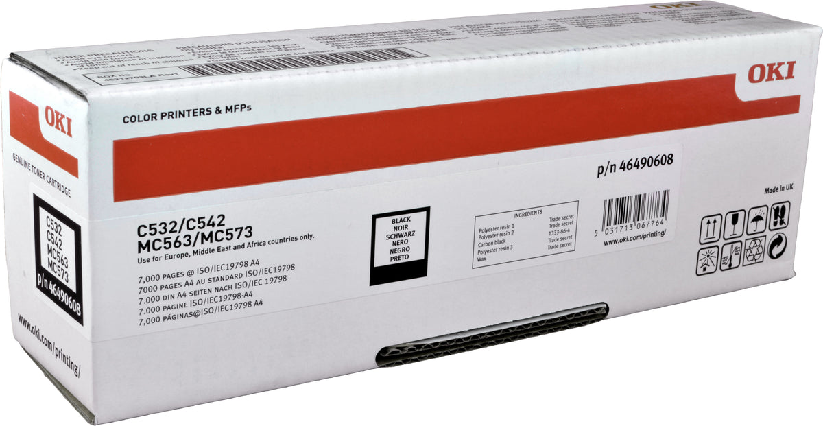 OKI 46490608, 7000 Seiten, Schwarz, 1 Stück(e)