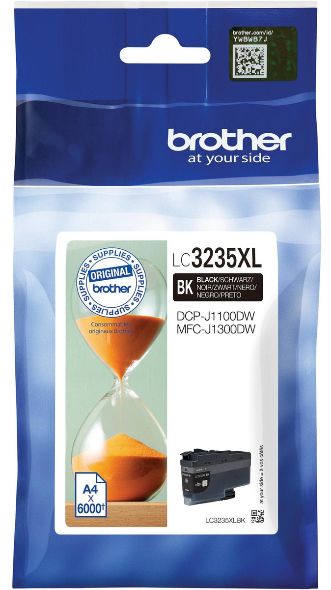 Brother LC3235XLC, Hohe (XL-) Ausbeute, Cyan, 1 Stück(e), 5000 Seiten, Einzelpackung