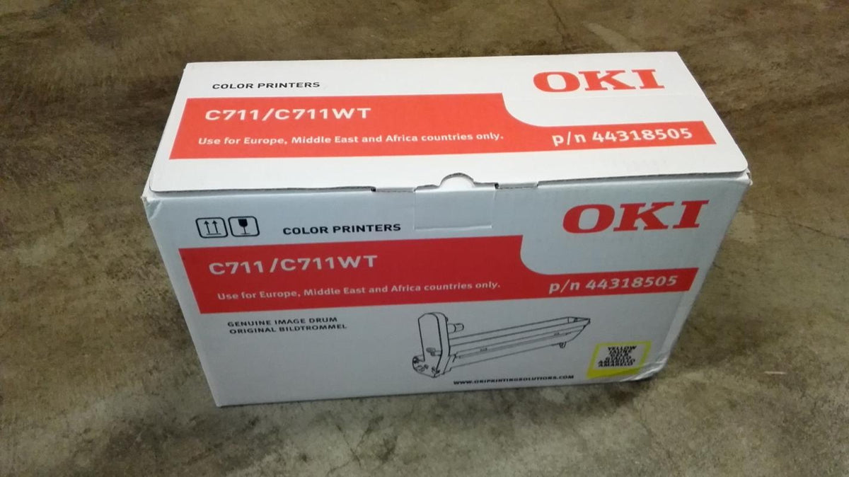 OKI 44318505, Original, OKI C711, 1 Stück(e), 20000 Seiten, LED-Druck, Gelb