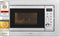 Exquisit Einbau-Mikrowelle EMW20-DG-020 inox | Grill | max. 1000 W | Garraum 20 l | Edelstahl Front