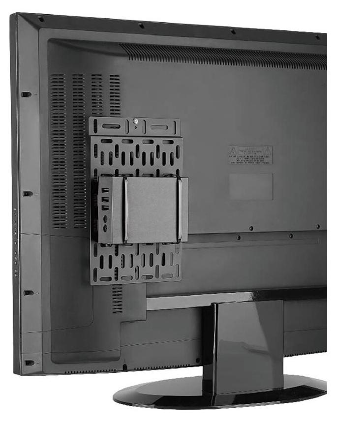 Neomounts NS-MPM100 Mediaplayer-Halter - universal, Schwarz, Stahl, 5 kg, 100 x 200,75 x 75 mm, 0 - 224 mm, 0 - 342 mm