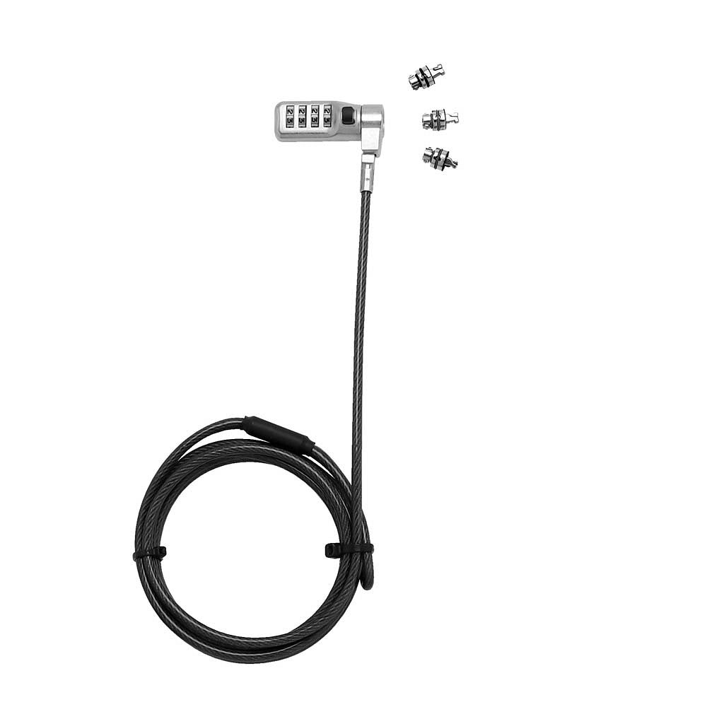 DICOTA D31717, 2 m, Code, Zahlenschloss, Schwarz