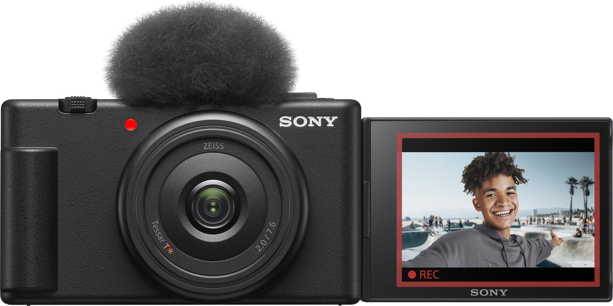 Sony ZV-1F, 20,1 MP, 5472 x 3648 Pixel, Exmor RS CMOS, 4K Ultra HD, Touchscreen, Schwarz