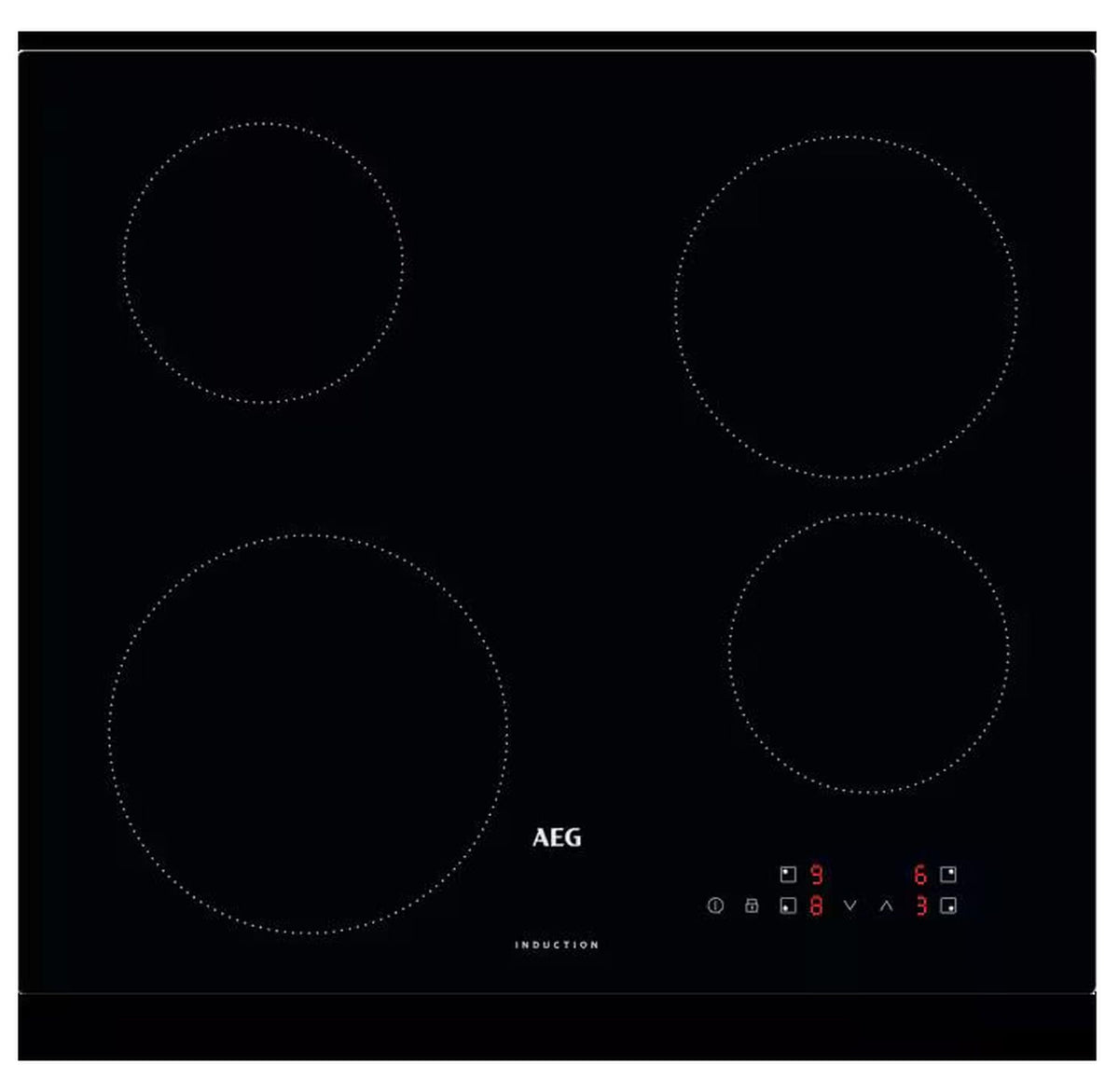 AEG - IBE6420SCB - Einbau-Induktionskochfeld - 60 cm - autark