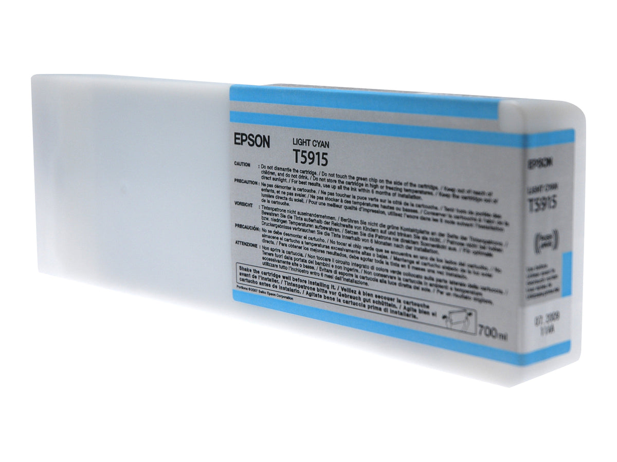 Epson Singlepack Light Cyan T591500, Cyan, Tinte auf Pigmentbasis, 700 ml, 1 Stück(e), Einzelpackung
