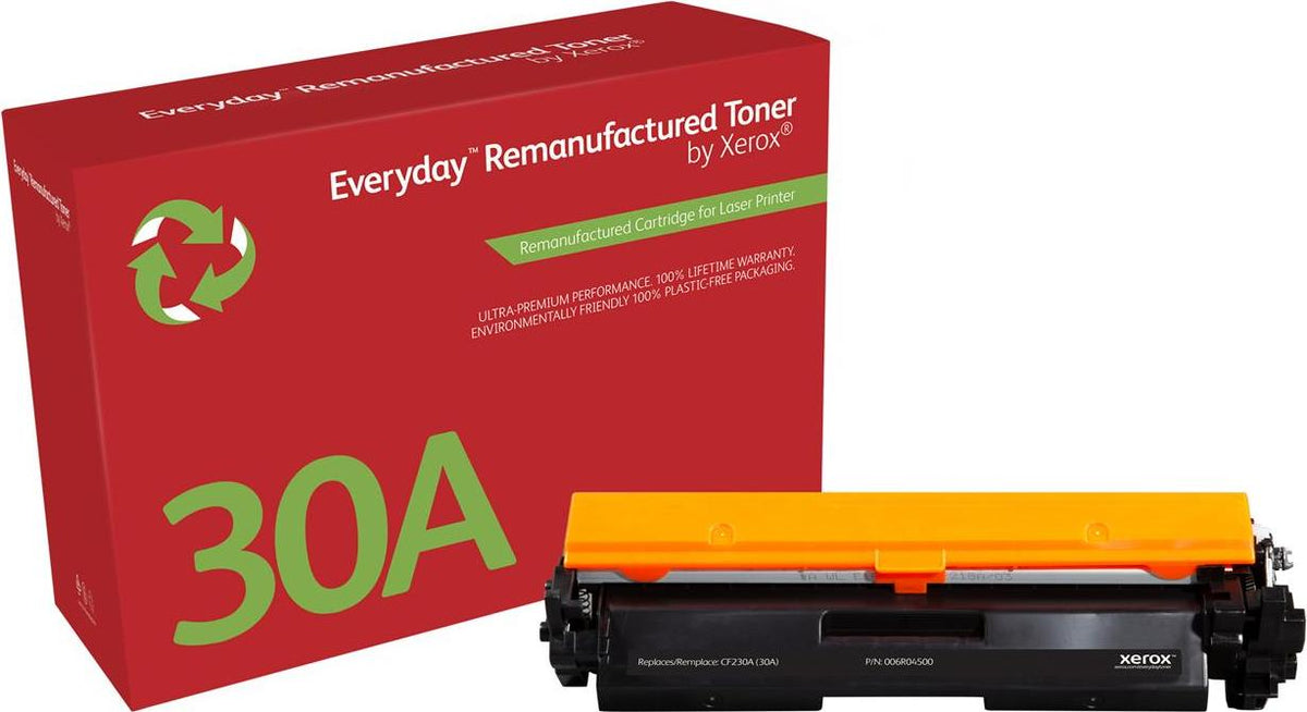 Everyday™ Mono wiederaufbereiteter Toner von , kompatibel mit HP 30A (CF230A), Standardkapazität, 1600 Seiten, Schwarz, 1 Stück(e)