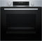 Bosch Serie 2 HBG578BS3+ PKN645BA2E, Keramik, 4 Zone(n), Glaskeramik, Schwarz, Touchsteuerung, 58,3 cm