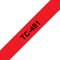 Brother TC-491, Schwarz auf rot, TC, Japan, 5 Jahr(e), Brother, P-touch PT8E, PT500, PT2000, PT3000, PT5000