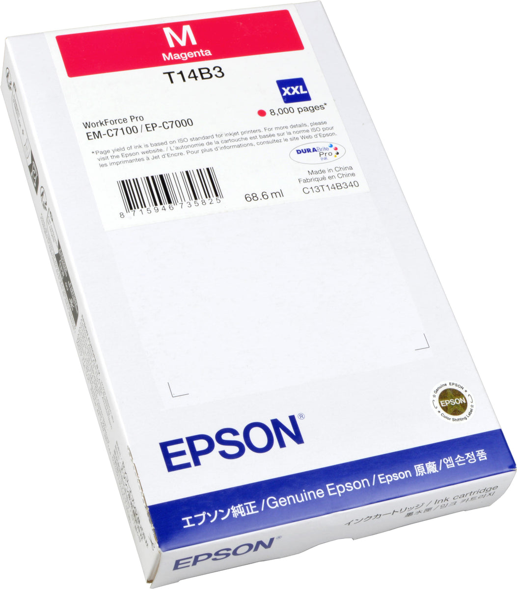 Epson C13T14B340, Hohe (XL-) Ausbeute, Magenta, 1 Stück(e), Einzelpackung