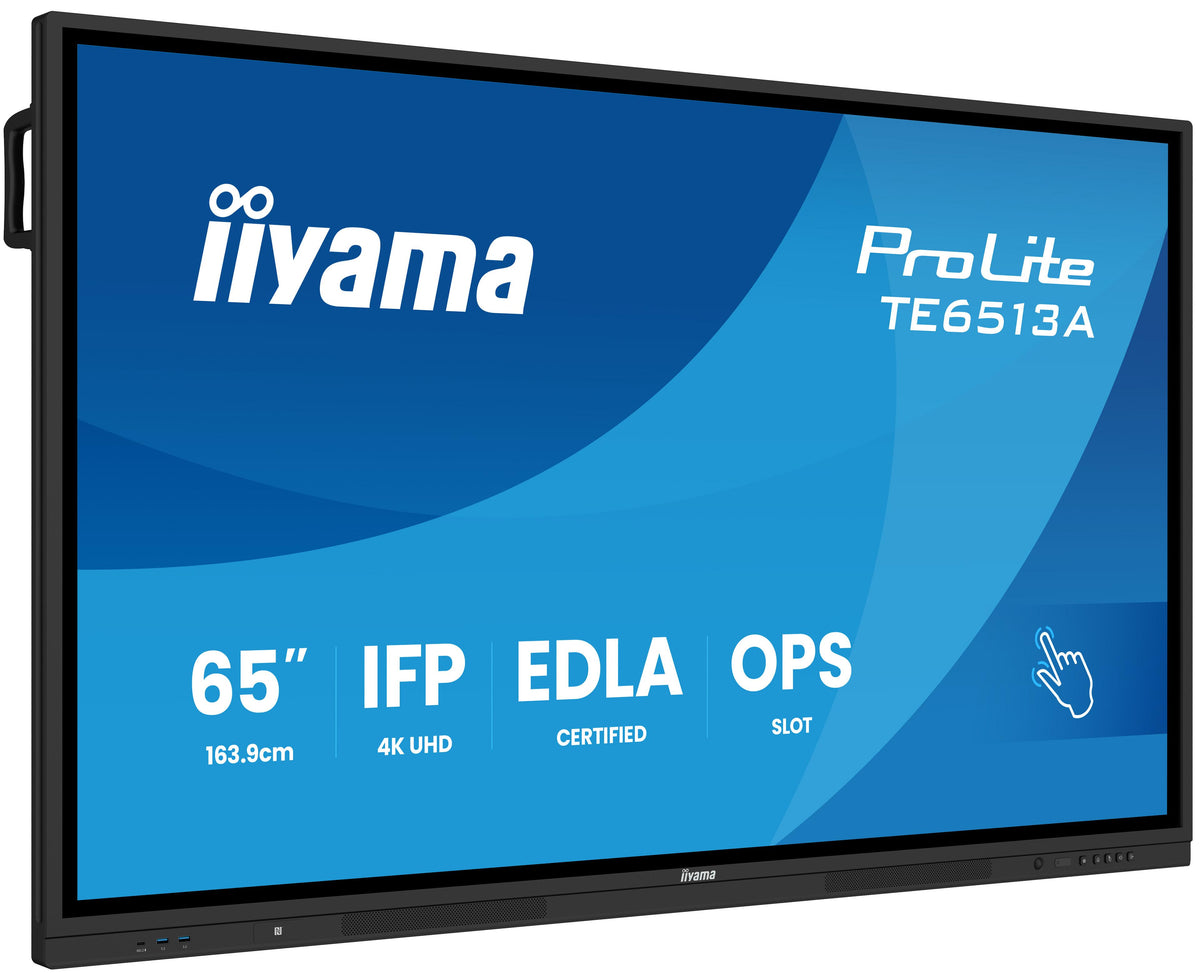 iiyama TE6513A-B2AG, Interaktiver Flachbildschirm, 163,8 cm (64.5