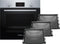 Bosch HBF133BR0Z3 Set Backofen HBF133BR0 Edelstahl + 3 zusätzliche Backbleche HEZ431002