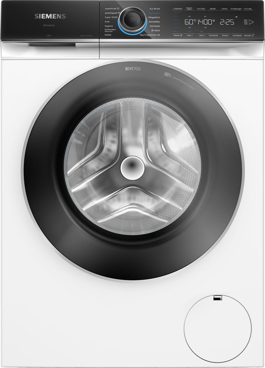 Siemens iQ700 WG44B2AW0, Frontlader, 9 kg, B, 71 dB, 1400 RPM, A