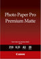 Canon PM-101 Premium-Fotopapier matt A3 Plus – 20 Blatt, A3+, 20 Blätter
