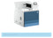 HP LaserJet Enterprise 8501dn Schwarzweiß Drucker, Laser, 1200 x 1200 DPI, A3, 70 Seiten pro Minute, Doppelseitiger Druck, Blau, Weiß
