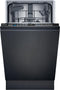 Siemens iQ100 SZ36BH00, Voll integriert, Single (45 cm breit), Grau, Tasten, 1,75 m, 1,65 m