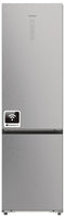 Hisense Hi3 Freistehend Kühlschrank/Gefrierschrank, Edelstahl, 413 l, 413 l, SN-T, 13 kg/24h, C, Fresh Zone Fach, Grau, Edelstahl, Dunkles Grau