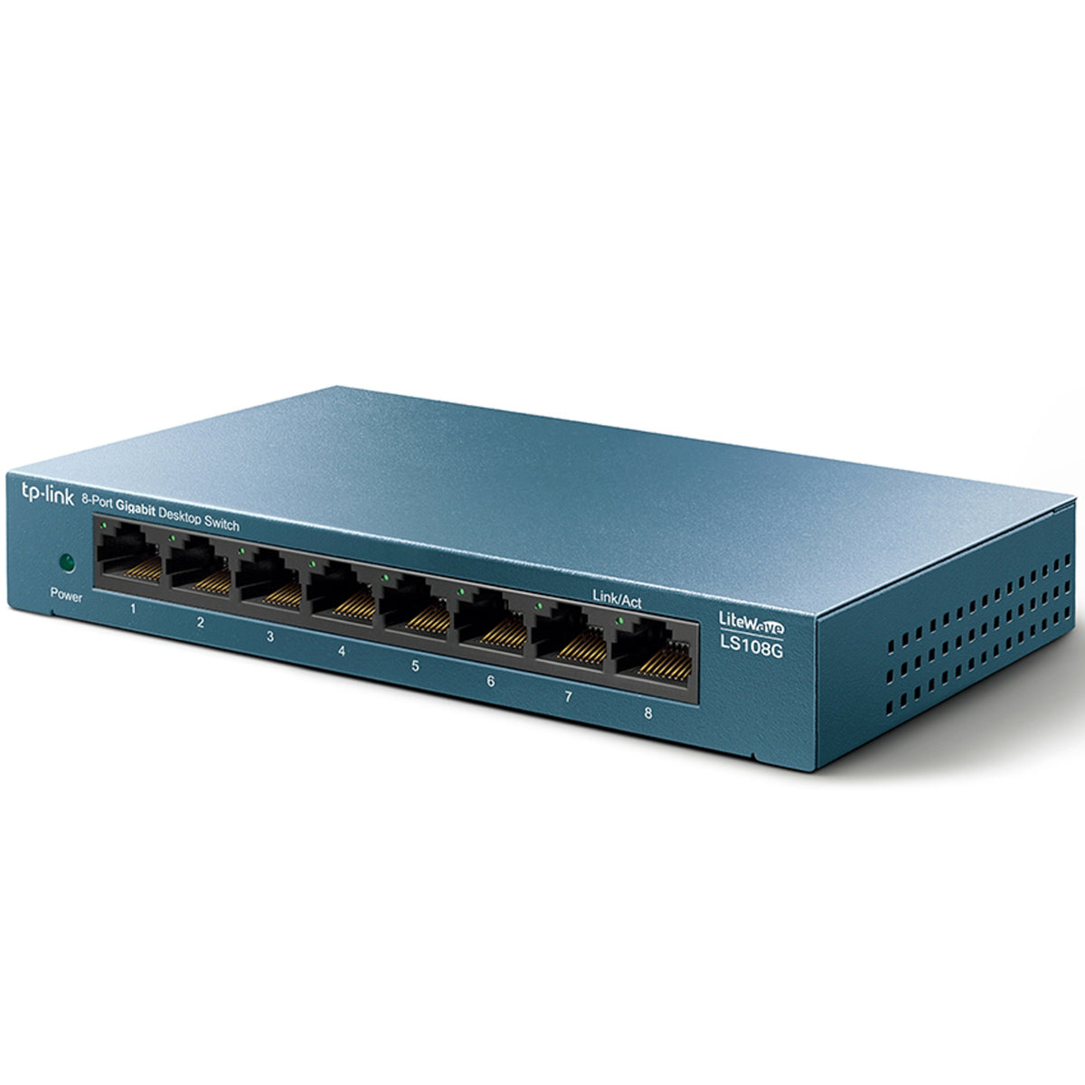 TP-Link 8-Port Desktop Switch (10/100/1000Mbit/s), Unmanaged, Gigabit Ethernet (10/100/1000)