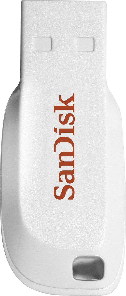 SanDisk Cruzer Blade, 16 GB, USB Typ-A, 2.0, Ohne Deckel, 2,5 g, Weiß