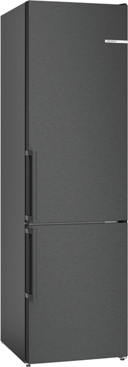 Bosch Serie 4 KGN36VXCT, 321 l, NoFrost-Funktion (Kühleinheit), SN-T, 9,5 kg/24h, C, Edelstahl