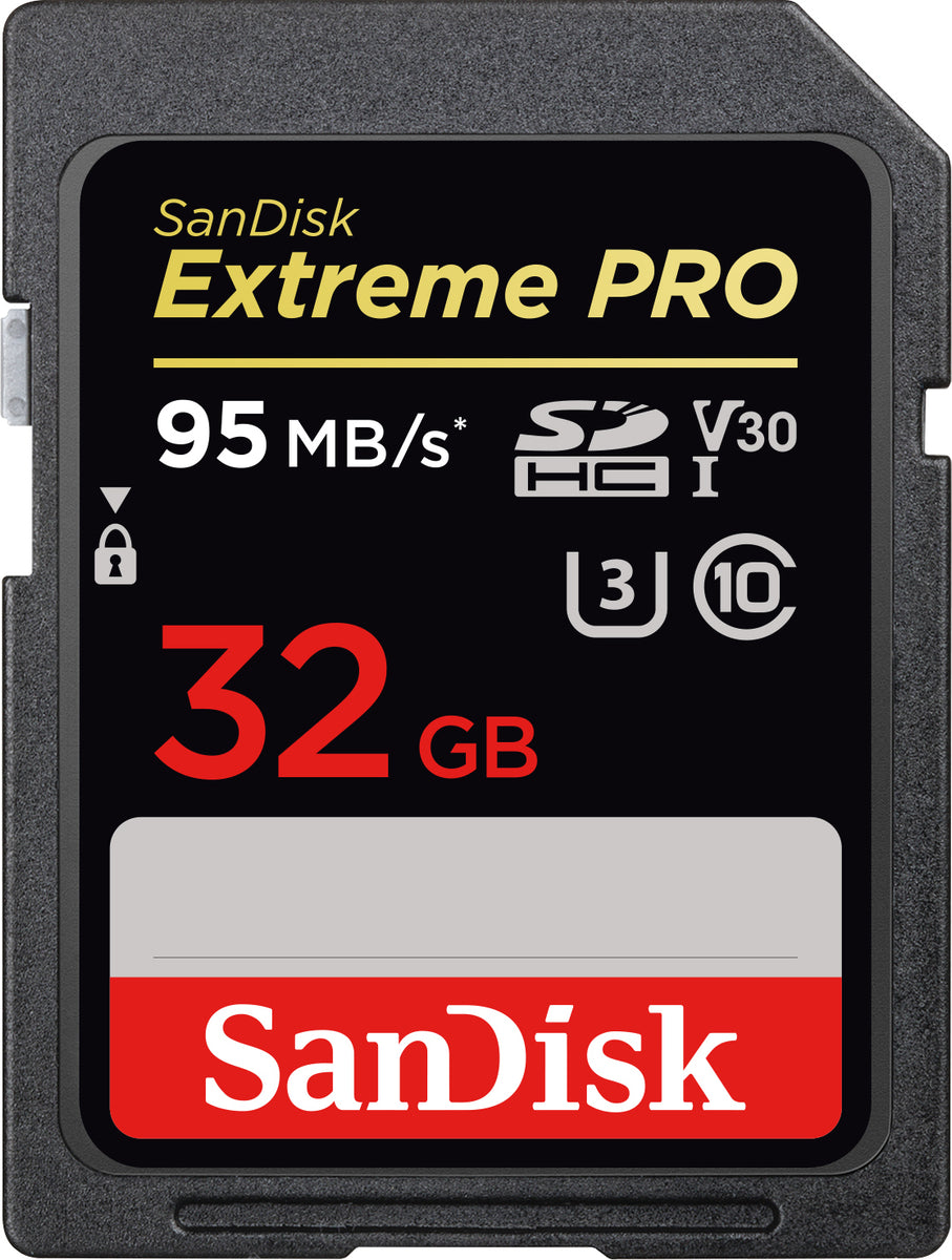 SanDisk Extreme PRO® SDHC™- und SDXC™-UHS-I-Speicherkarte 32 GB, 95 MB/s