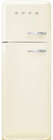 Smeg FAB30LCR6 Kühl- und Gefrierkombination Freistehend 294 l Cremefarben