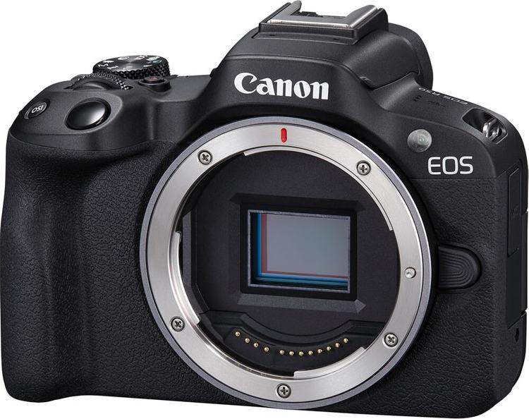 Canon EOS R50 Gehäuse, Schwarz, 24,2 MP, 6000 x 4000 Pixel, CMOS, 4K Ultra HD, Touchscreen, Schwarz