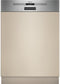 Neff S145EVS04E, Voll integriert, Standardgröße (60 cm), Gebürsteter Stahl, Edelstahl, Polynox/Edelstahl, 14 Maßgedecke