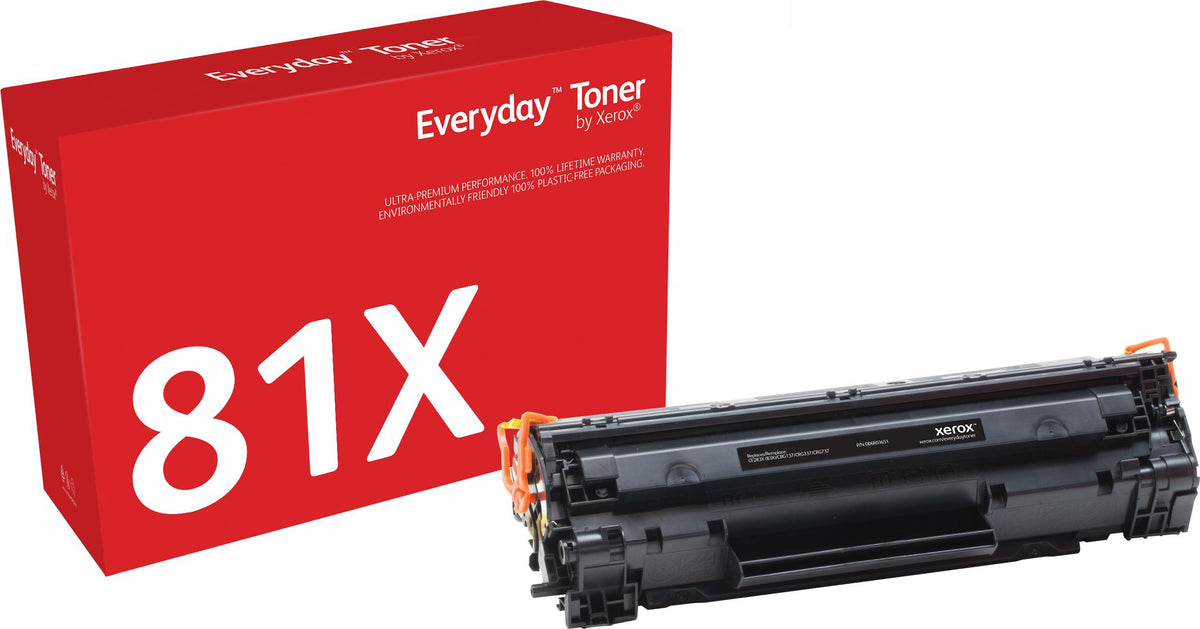 Everyday™ Schwarz Tonermodul von kompatibel mit HP 83X (CF283X), Hohe Kapazität, 2200 Seiten, Schwarz, 1 Stück(e)