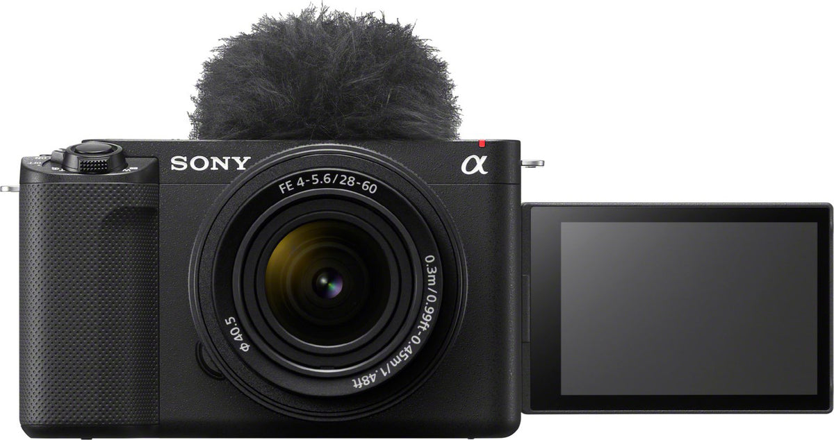 Sony ZV-E1 + FE 28-60mm F4-5.6, 12,1 MP, 4240 x 2832 Pixel, Exmor R CMOS, 4K Ultra HD, Touchscreen, Schwarz