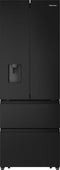 Hisense Hi5 Freistehend French Door Kühlschrank, Schwarz, 485 l, Freistehend, French door, Schwarz, Touchsteuerung, LED, Innen