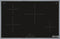 Bosch Serie 4 PIE84KBB5E, Schwarz, Arbeitsplatte, 80 cm, Zonen-Induktionskochfeld, Glaskeramik, 4 Zone(n)