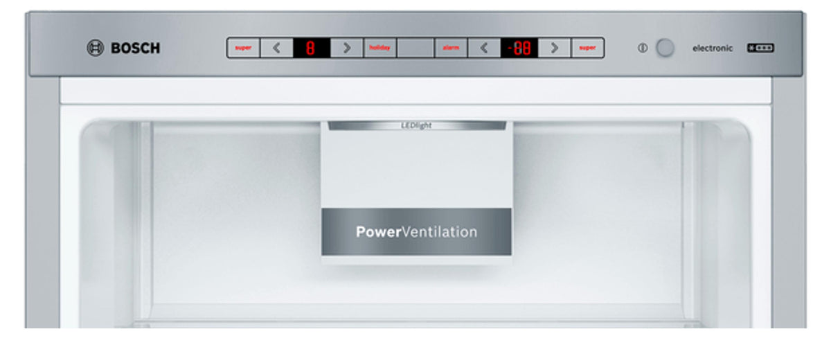 Bosch Serie 6 KGE36ALCA, 308 l, SN-T, 14 kg/24h, C, Fresh Zone Fach, Edelstahl